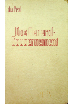 Das General Gouvernement 1942r