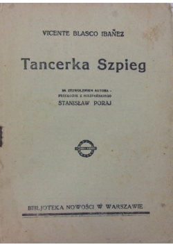 Tancerka Szpieg, 1927 r.