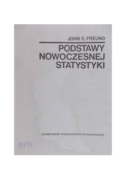 Podstawy nowoczesnej  statystyki