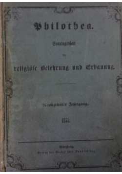 Philothea, 1855r.