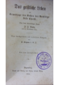 Das geistliche Leben, 1864 r.