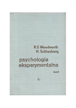Psychologia Eksperymentalna, Tom II