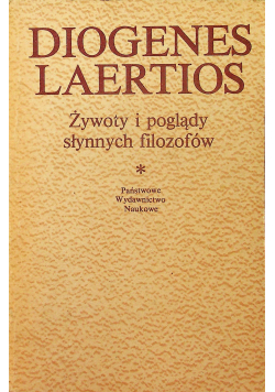 Laertios Żywoty i poglądy słynnych filozofów