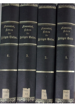 Leben der Hriligrn Buttrs, tom 1-4,1888r.