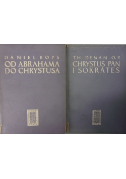 Od Abrahama do chrystusa/Chrystus Pan i Sokrates