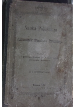 Nauka Położnicza dla Akuszerek Państwa Pruskiego, 1879 r.