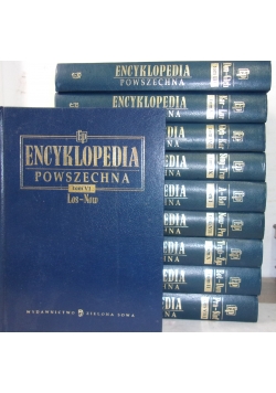 Encyklopedia powszechna, tomy od I do X