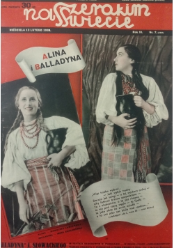 Na szerokim  świecie, nr 7, 1938 r.
