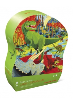 Puzzle 36 el. - Wyspa dinozaurów