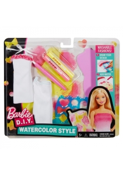 Barbie D.I.Y. Zrób to sama. Akwarelowe wzory