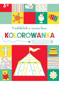 Przedszkolak w świecie barw. Kolorowanka 3+