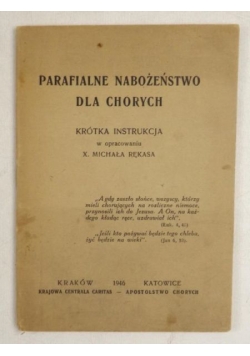 Parafialne nabożeństwo dla chorych, 1946 r.
