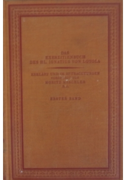 Das Exerzitienbuch des hl. Ignatius von Loyola, 1925 r.