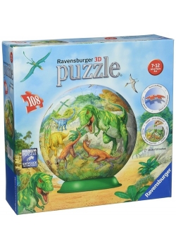 Puzzle 3D Dinozaury 108