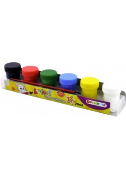 Farby plakatowe 20ml Kolori 6 kolorów PENMATE