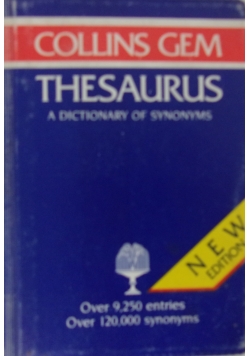 Collins Gem Thesaurus