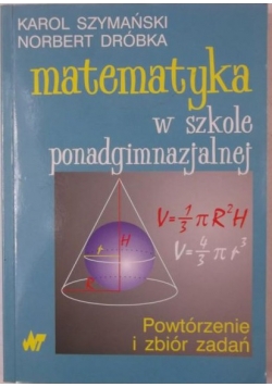 Matematyka w szkole ponadgimnazjalnej