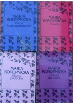 Utwory poetyckie/Nowele/ Utwory dla dzieci/ Pisma krytycznoliterackie