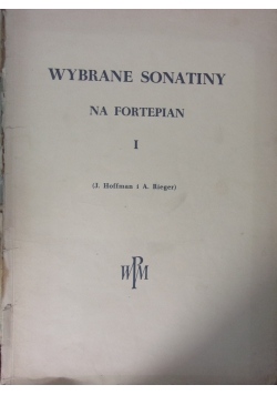Wybrane sonatiny na fortepian, tom 1