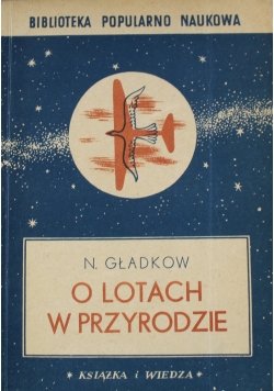 O lotach w przyrodzie 1950 r