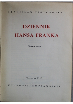 Dziennik Hansa Franka
