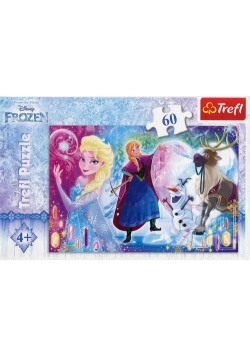 Puzzle 60 Kraina Lodu Niespodzianka dla Elisy