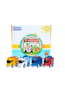 Auto ratunkowe metalowe 9cm