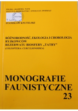 Różnorodność ekologia i chorologia ryjkowców 23
