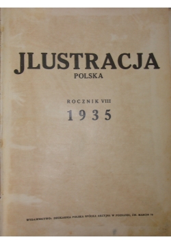 Jlustracja Polska, numery od 1 do 52, 1935 r.