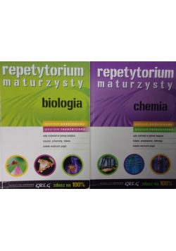 Repetytorium maturzysty. Biologia i chemia. Zestaw 2 książek