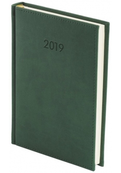 Kalendarz 2019 A4 dzienny Vivella zielony