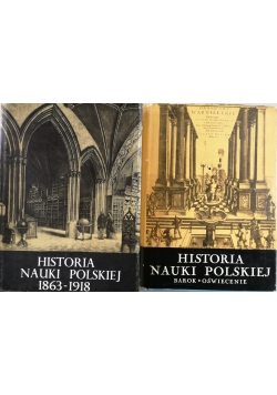 Historia nauki Polskiej ,Tom II i IV