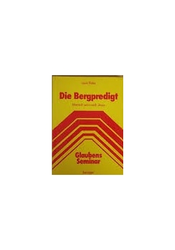 Die Bergpredigt