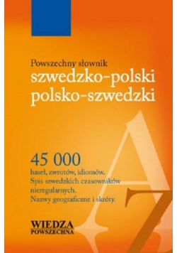 Powszechny słownik szwedzko - polski polsko - szwedzki
