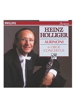 Heinz Holliger, Albinoni. 6 Oboe Concertos, CD