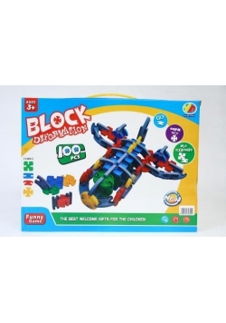 Klocki konstrukcyjne 100el