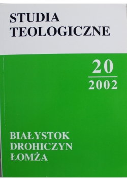 Studia teologiczne 20