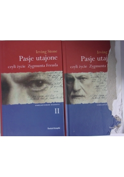 Pasje utajone czyli życie Zygmunta Freuda I i II, zestaw 2 książek
