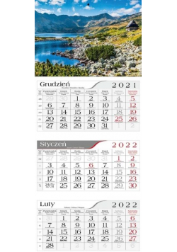 Kalendarz 2022 Trójdzielny Morskie oko CRUX