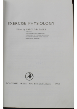 Exercise Physology