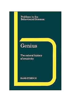 Genius. The natural history of creativity
