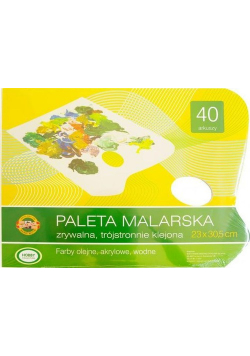 Paleta papierowa zrywalna 40 arkuszy