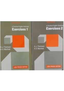 A practical Englisch Grammar Exercises, tom 1 i 2