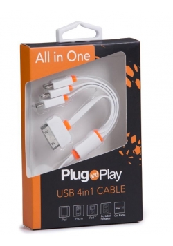 Kabel 4 w 1 PLUG&PLAY