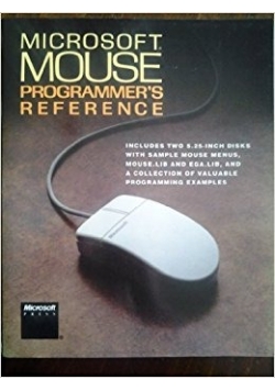 Microsoft mouse. Programmer's reference