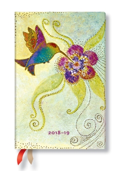 Kalendarz 18M 2019 Hummingbird Mini Horizontal