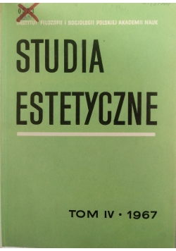Studia estetyczne Tom IV