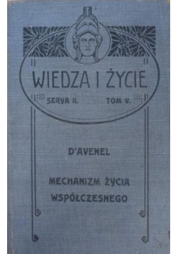 Mechanizm życia współczesnego, 1901 r.