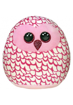 Squish-a-Boos Pinky różowa sowa 22cm