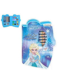 Zestaw artystyczny 28 elementów Frozen